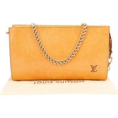 Louis Vuitton Vachetta Leather Mini Pochette Accessoires Shoulder Bag