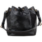 Louis Vuitton Noir Epi Leather Sac Noé Petit Shoulder Bag