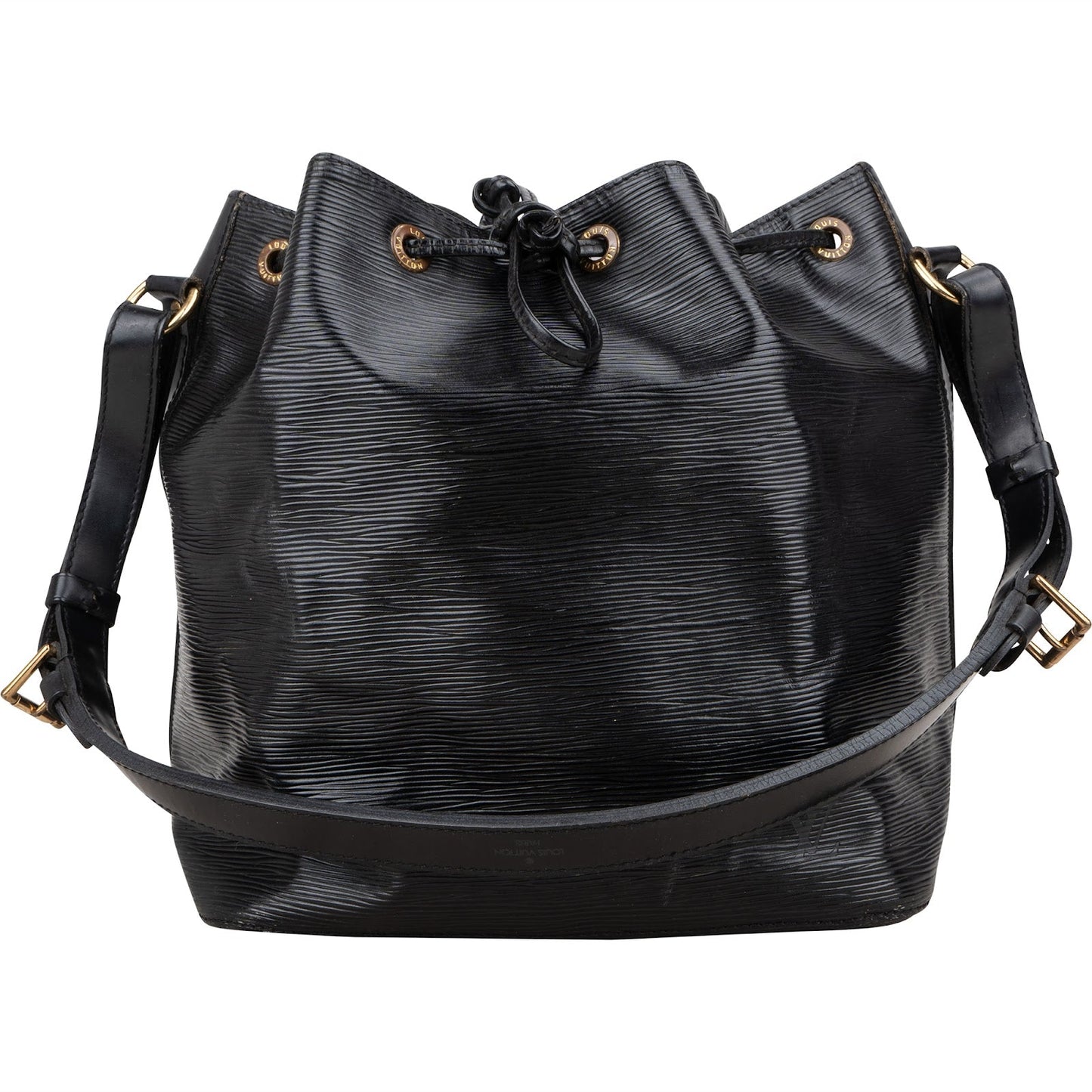 Louis Vuitton Noir Epi Leather Sac Noé Petit Shoulder Bag