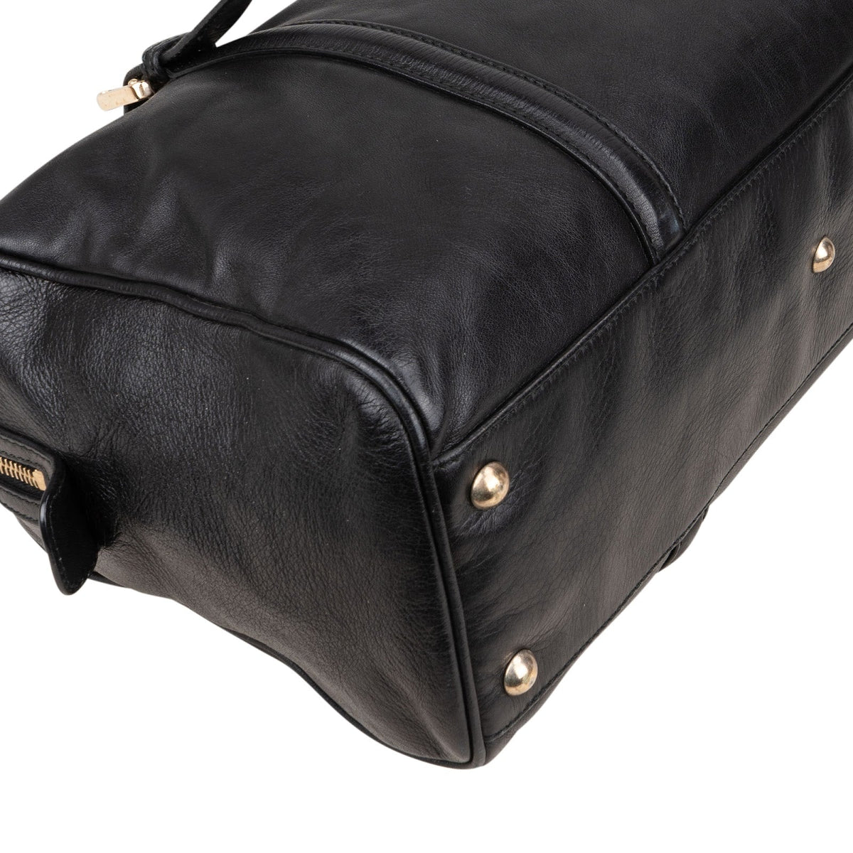 Gucci Leather Britt Boston Bag Handbag
