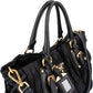 Prada Schwarz Tessuto Gaufre Drawstring Tote, Bild 3 von 13