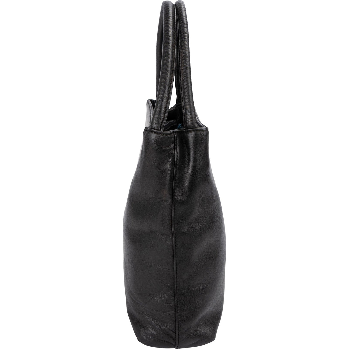 Prada Black Nappa Leather Triangle Tote Handbag