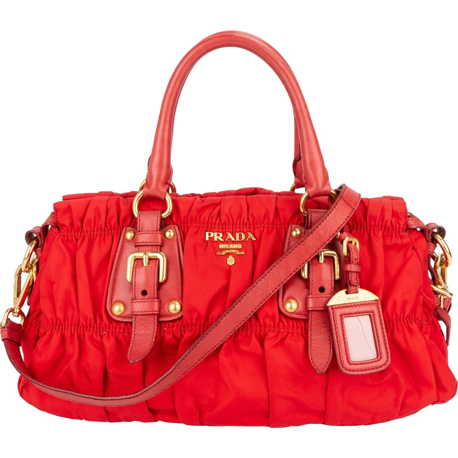Prada Tessuto Gaufre Satchel Handbag