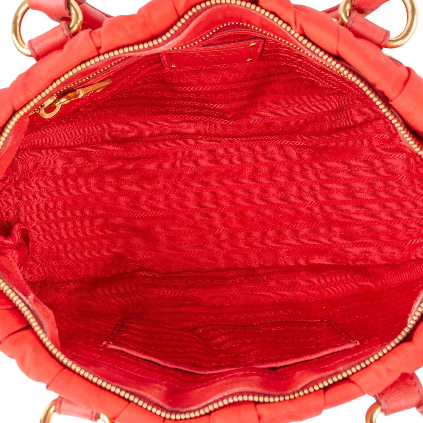 Prada Tessuto Gaufre Satchel Handbag