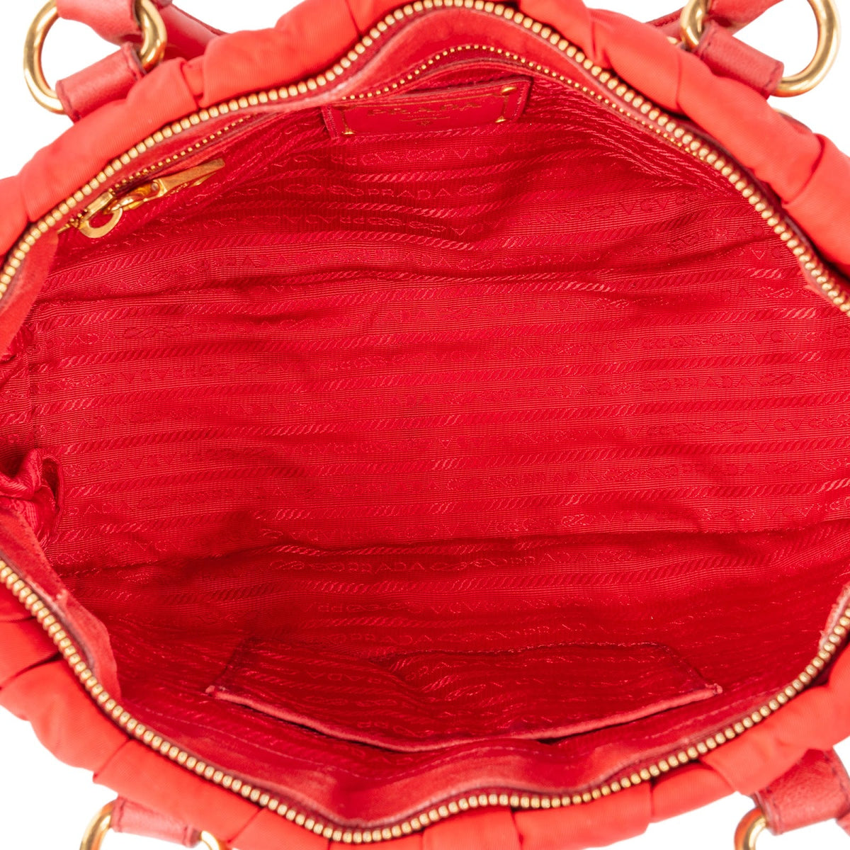 Prada Tessuto Gaufre Satchel Handbag