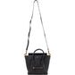 Celine Black Calfskin Leather Luggage Handbag
