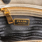 Prada Metallic Saffiano Leather Galleria Small Handbag