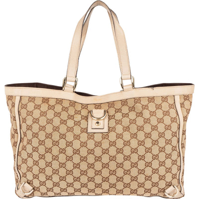 Gucci Monogram GG Canvas Abbey Handbag