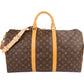 Louis Vuitton Monogram Canvas Keepall 50 Bandoulière Travel Bag