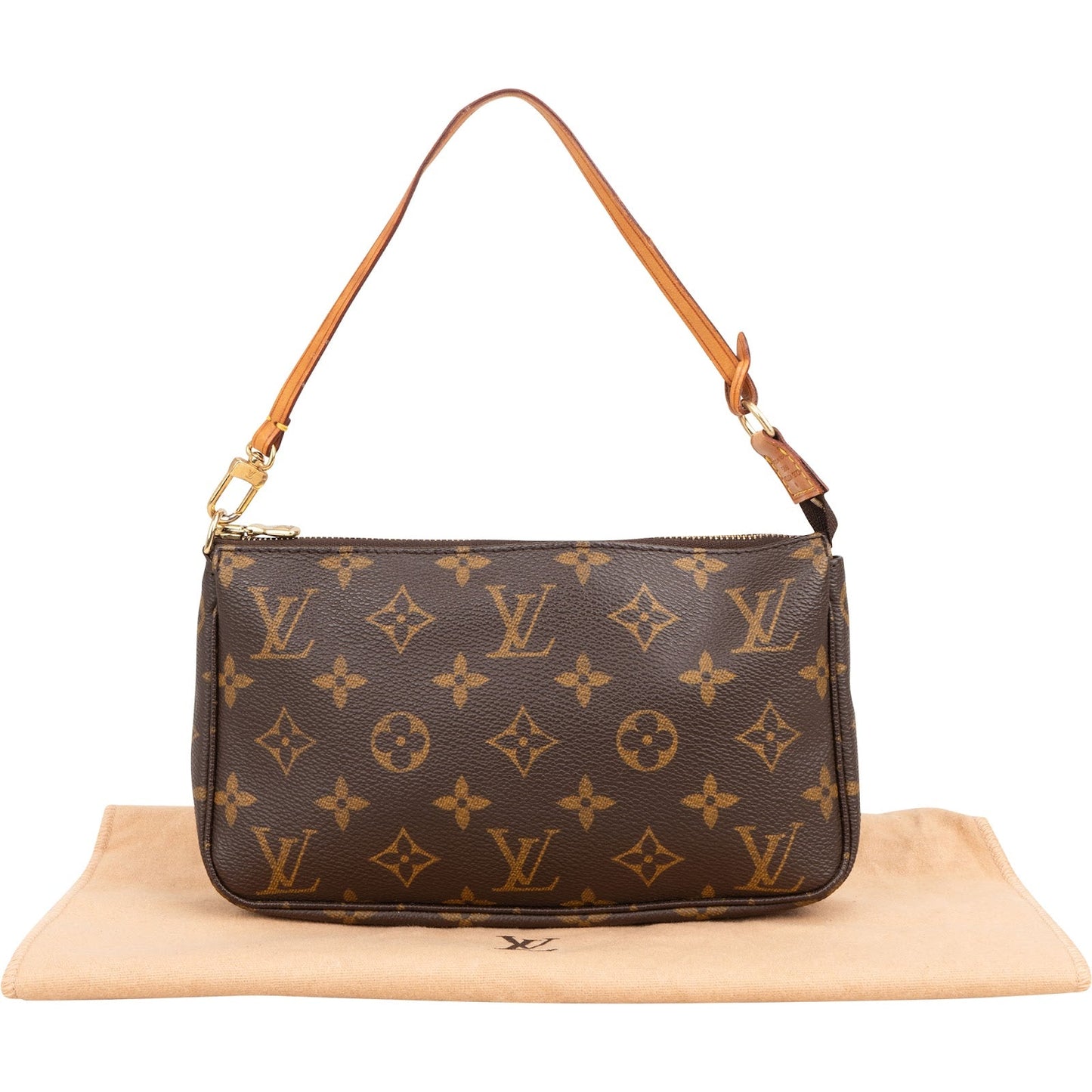 Louis Vuitton Monogram Canvas Pochette Accessoires Handbag