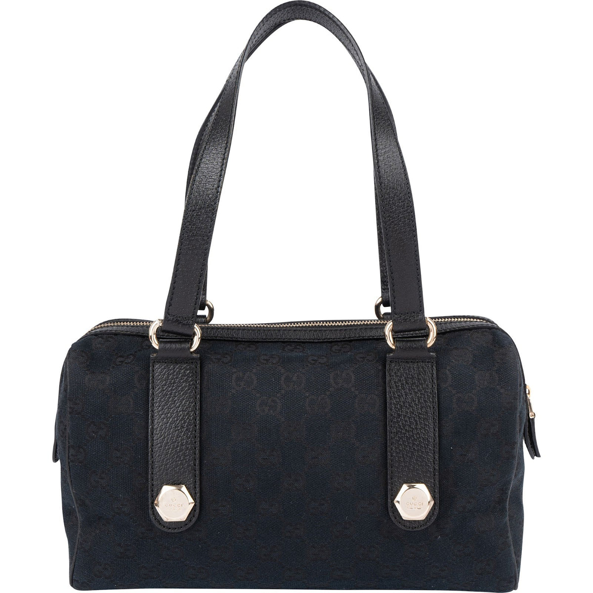 Gucci Monogram GG Canvas Boston 30 Shoulder Bag