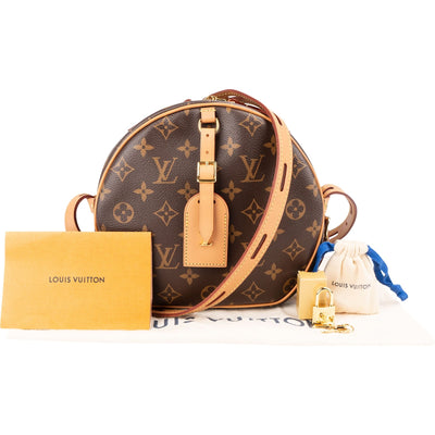 Louis Vuitton Monogram Canvas Boite Chapeau Souple MM Crossbody Bag