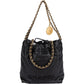 Chanel 22 Stitching Caviar Leather Small Drawstring Crossbody Bag