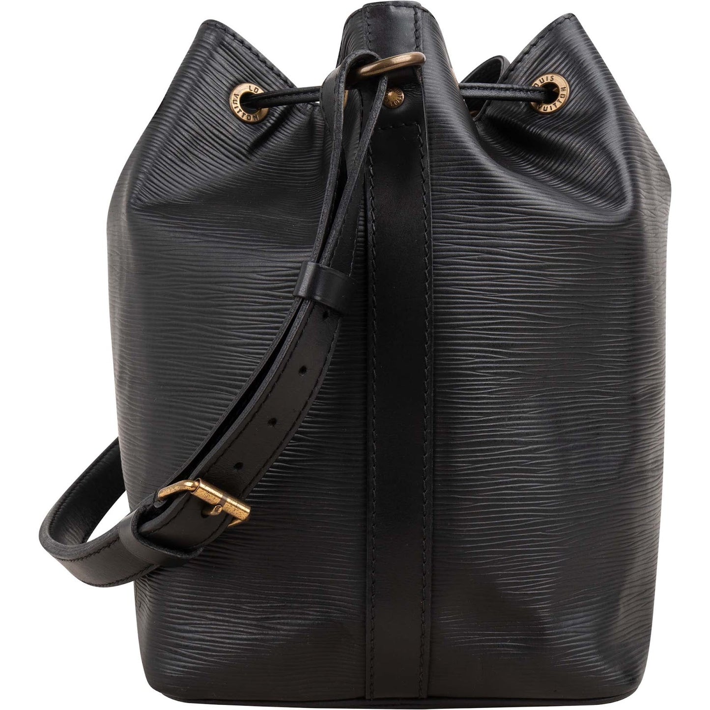 Louis Vuitton Noir Epi Leather Sac Noé Petit Shoulder Bag