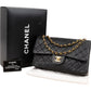 Chanel Quilted Lambskin 24K Gold Medium Double Flap Shoulder Bag