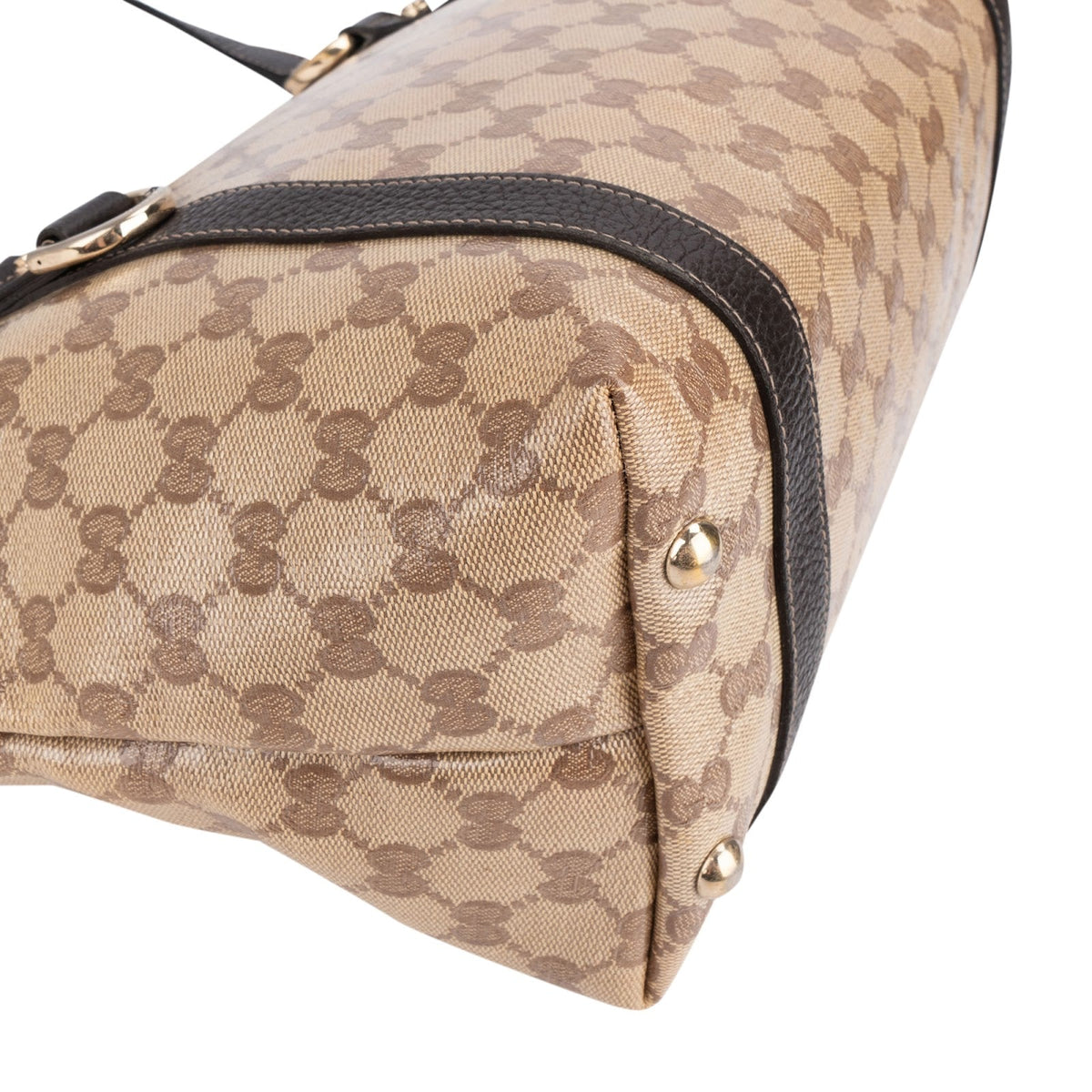 Gucci Monogram GG Crystal Abbey Shoulder Bag