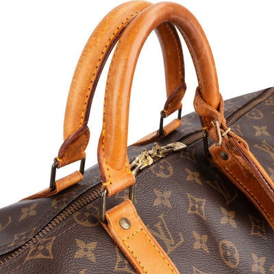 Louis Vuitton Monogram Canvas Keepall 50 Travel Bag