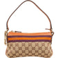 Gucci Monogram GG Canvas Striped Pochette Accessoires Handbag