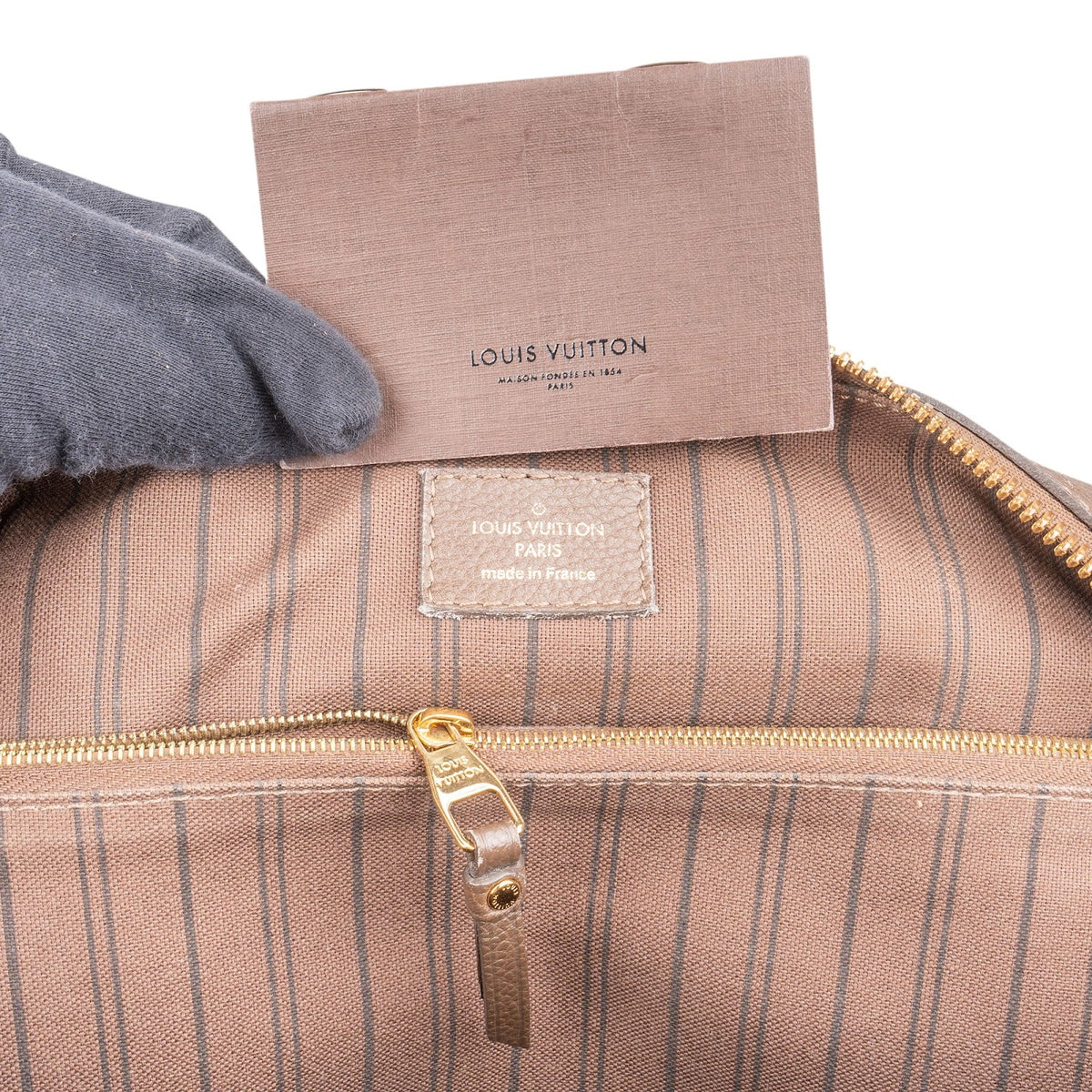 Louis Vuitton Lumineuse MM aus Monogram Empreinte Leder – Ansicht 9