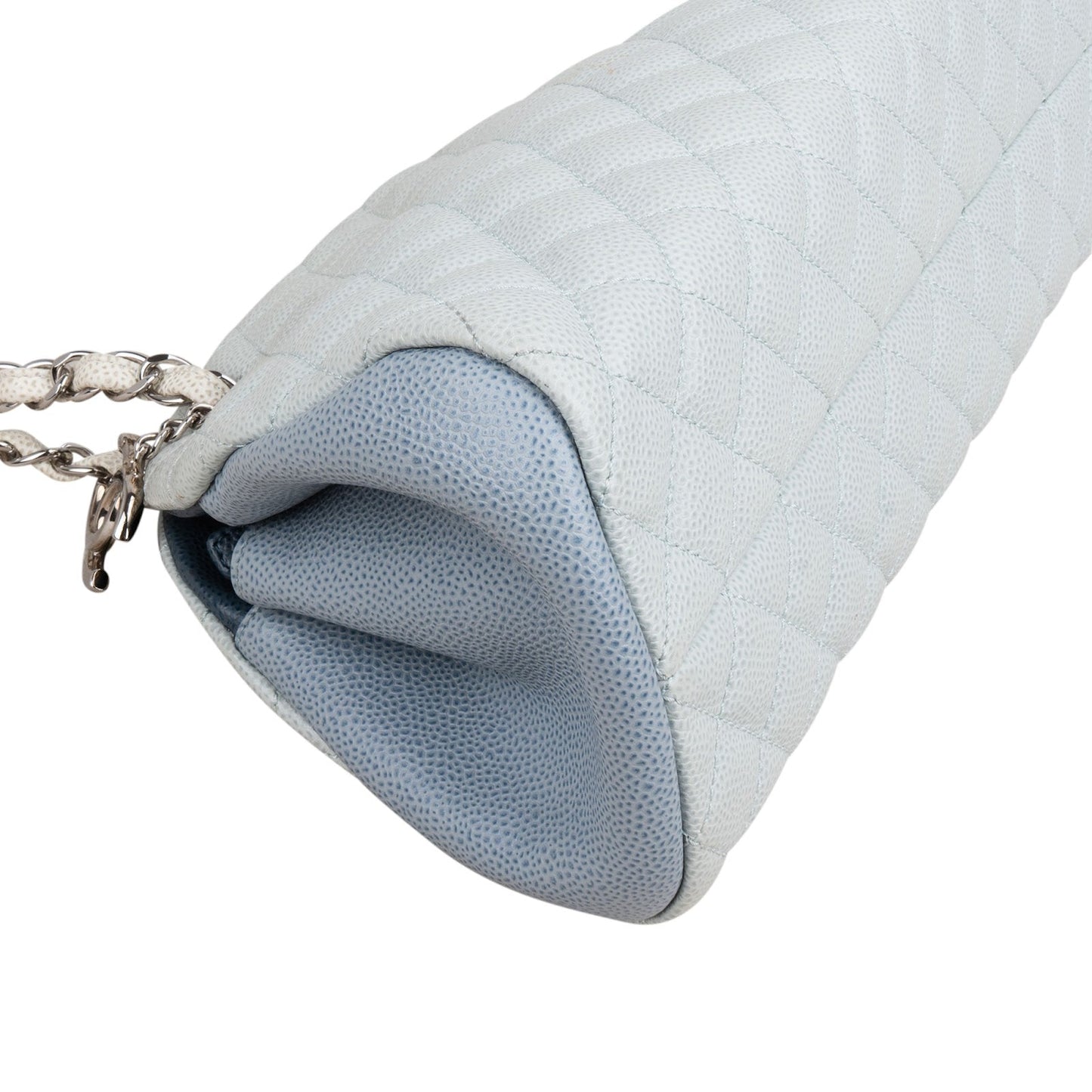 Chanel Quilted Caviar Leather Mademoiselle Bowling Shoulder Bag