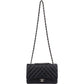 Chanel Quilted Caviar Leather Palladium Jumbo Single Flap Crossbody Bag