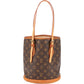 Louis Vuitton Monogram Canvas Bucket PM Shoulder Bag