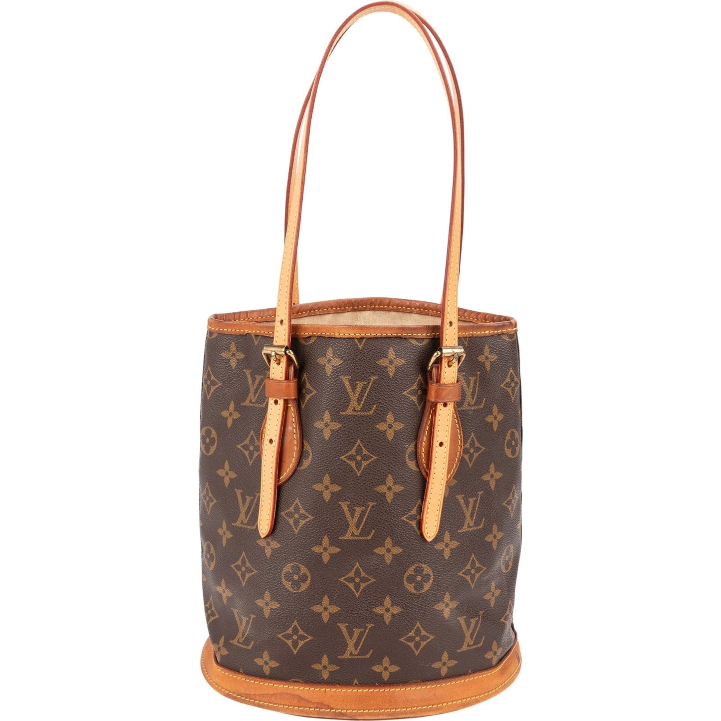 Louis Vuitton Monogram Canvas Bucket PM Shoulder Bag