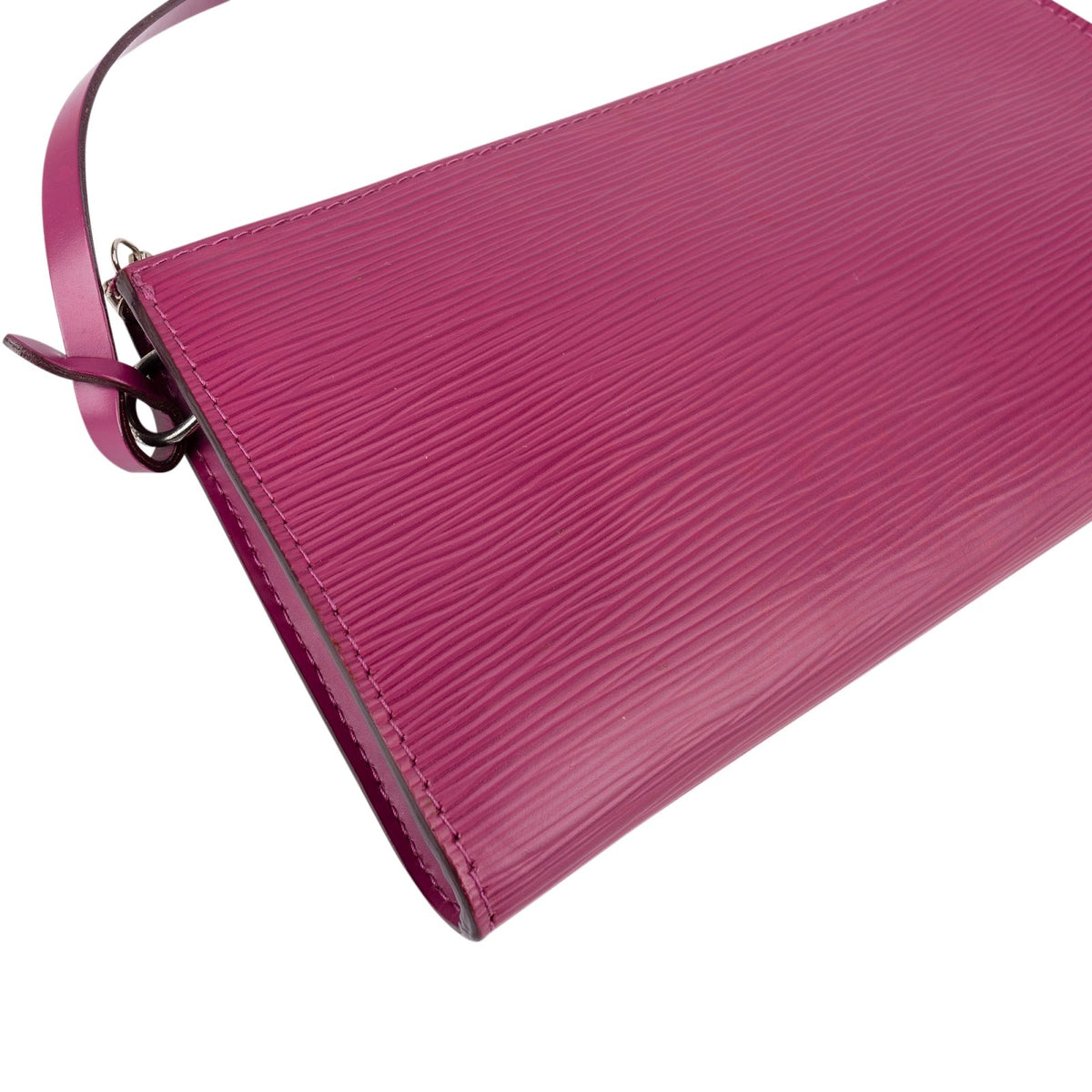Louis Vuitton Pochette Accessoires aus fuchsiafarbenem Epi-Leder – Ansicht 7