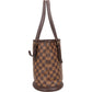 Louis Vuitton Monogram Damier Ebene Bucket PM Shoulder Bag