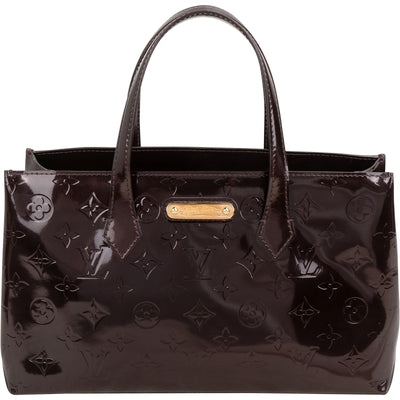 Louis Vuitton Monogram Vernis Leather Wilshire PM Handbag