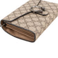 Gucci Monogram GG Supreme Canvas Dionysus Wallet On Chain Crossbody Bag