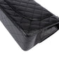 Chanel Quilted Caviar Leather Palladium Jumbo Double Flap Crossbody Bag