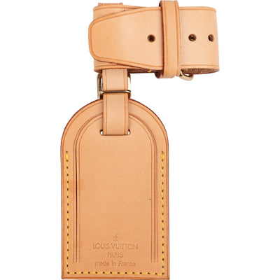 Louis Vuitton Vachetta Leather Luggage Tag Set