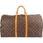 Louis Vuitton Monogram Canvas Keepall 55 Travel Bag