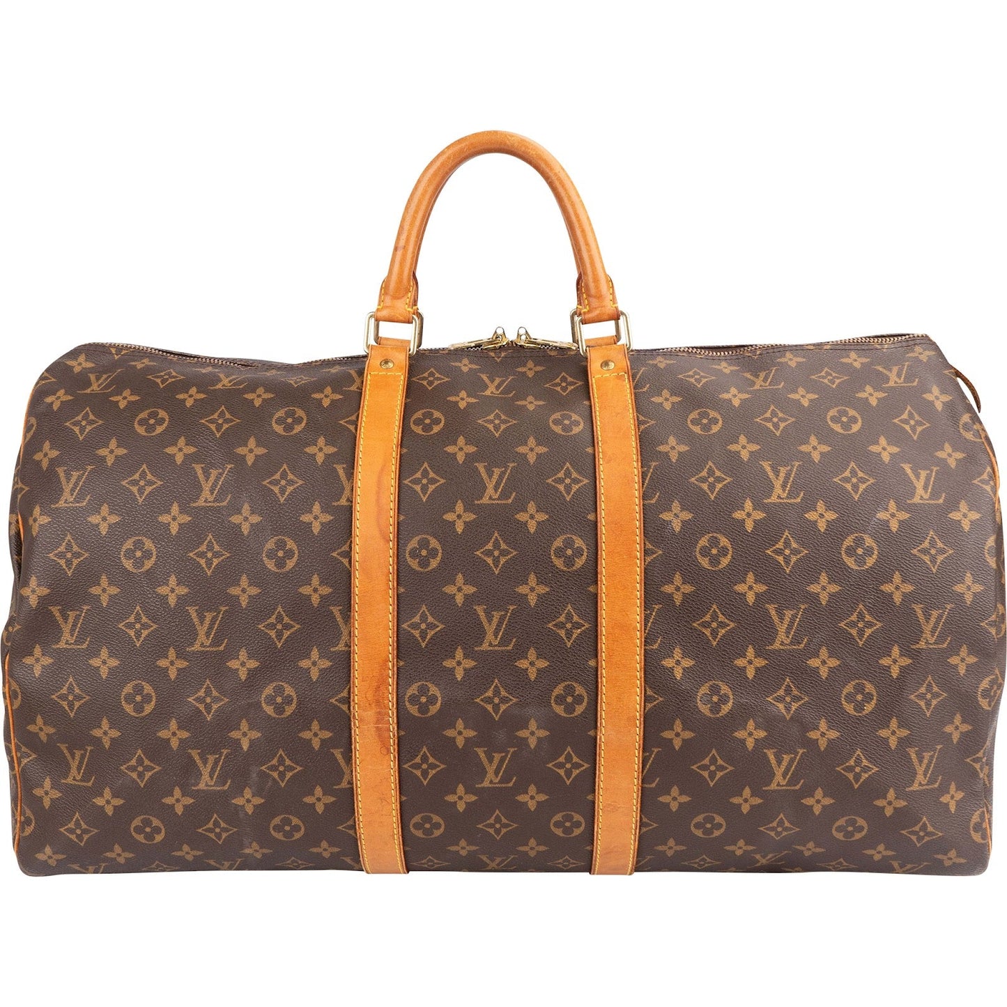 Louis Vuitton Monogram Canvas Keepall 55 Travel Bag