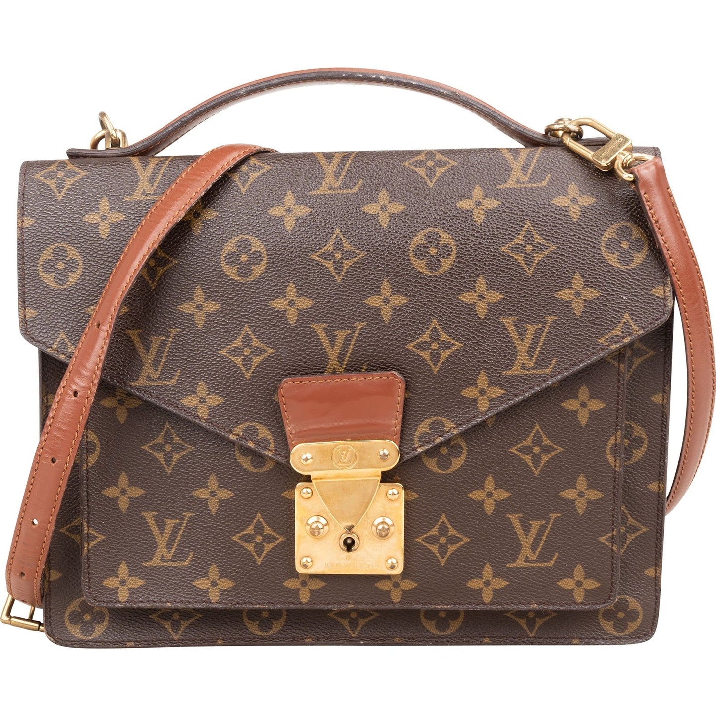 Louis Vuitton Monogram Canvas Monceau Handbag