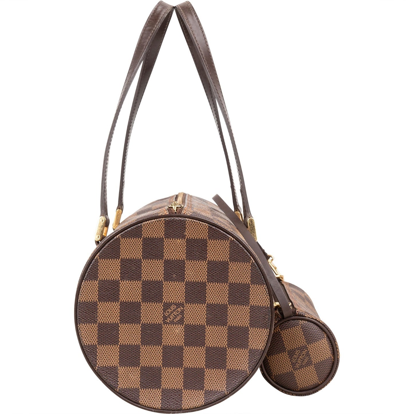 Louis Vuitton Monogram Damier Ebene Canvas Papillon Set Handbag