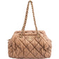Chanel Bubble Quilt CC Bowler aus Lammleder – Vorderansicht