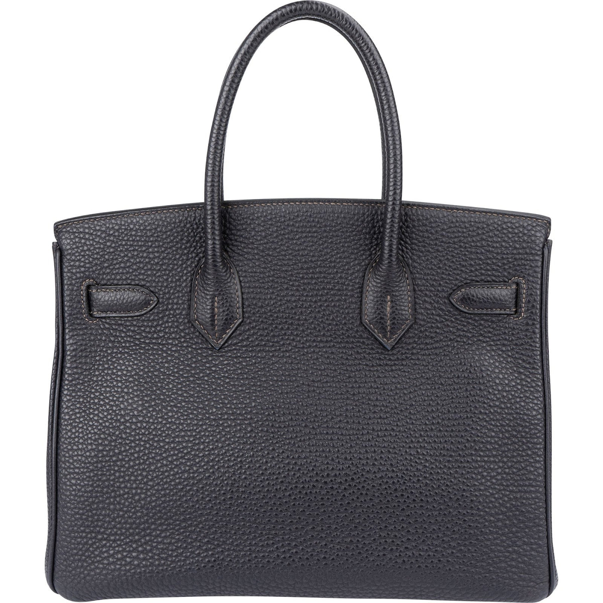 Hermès Dark Navy Bleu Togo Leather Palladium Birkin 30 Handbag