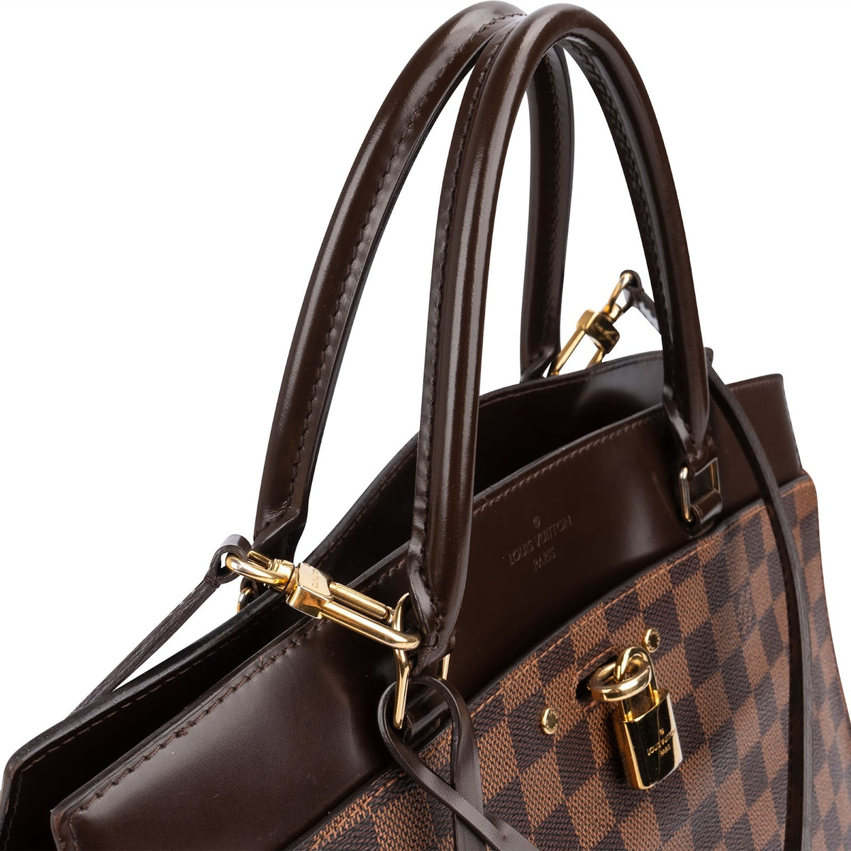 Louis Vuitton Monogram Damier Ebene Canvas Rivoli MM Handbag