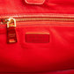 Prada Ostrich Leather Twin Pocket Tote Handbag