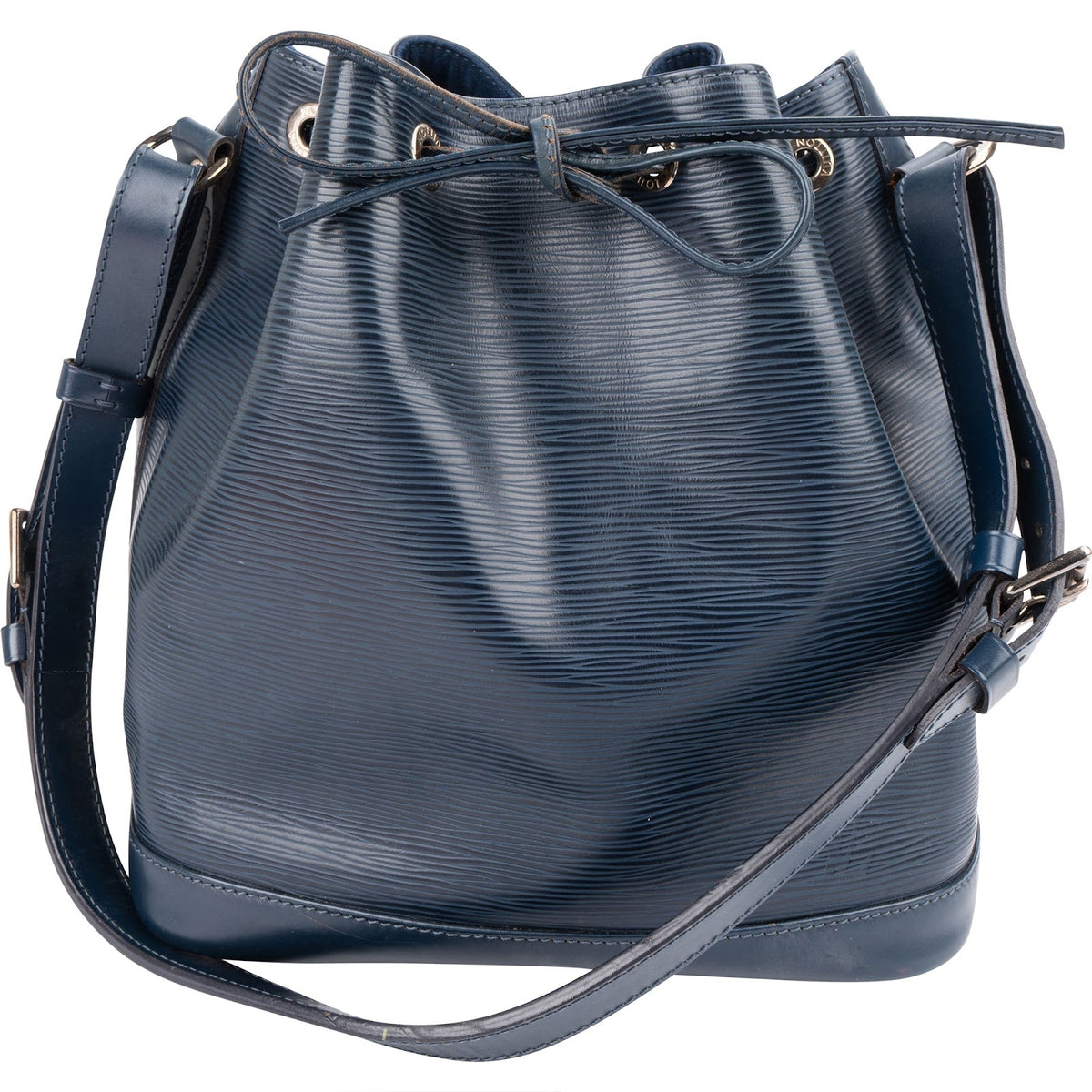 Louis Vuitton Blue Epi Leather NM Sac Noé Petit Shoulder Bag