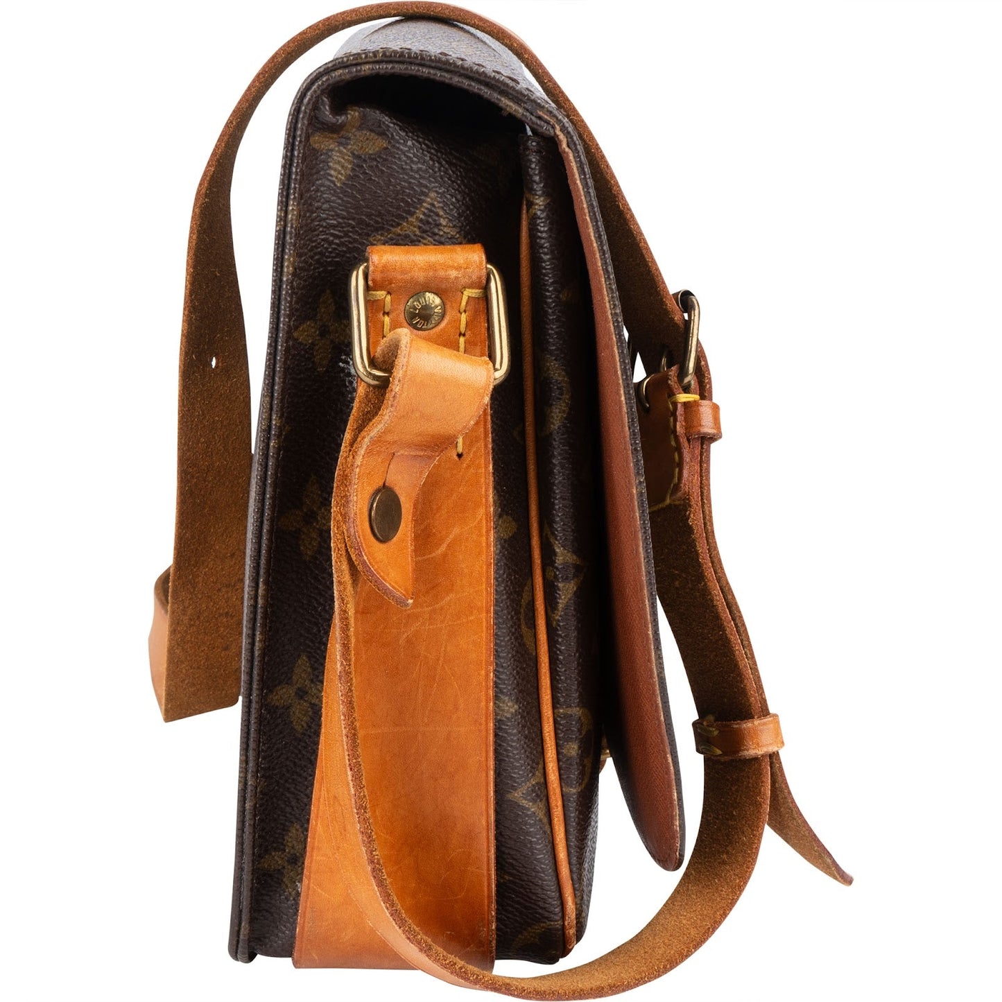 Louis Vuitton Monogram Canvas Cartouchière GM Crossbody Bag