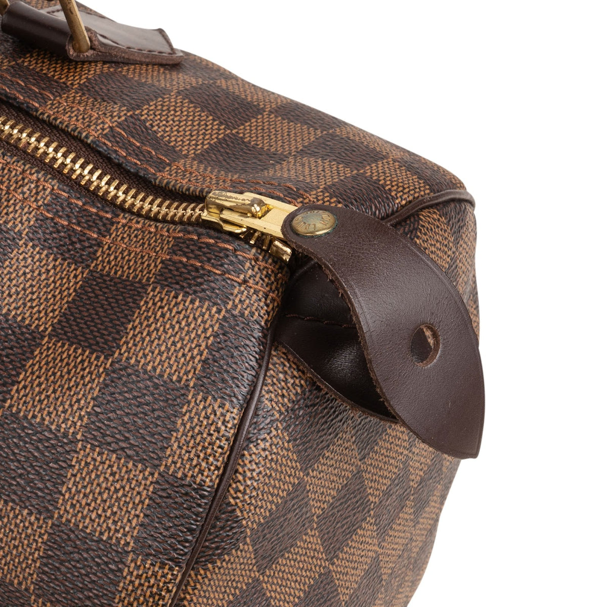 Louis Vuitton Monogram Damier Ebene Speedy 30 Handbag