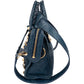 Balenciaga Blue Leather Mini City Handbag