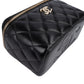 Chanel Quilted Lambskin Vanity Case Crossbody Bag