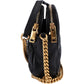 Saint Laurent Black Quilted Leather Becky Crossbody Bag