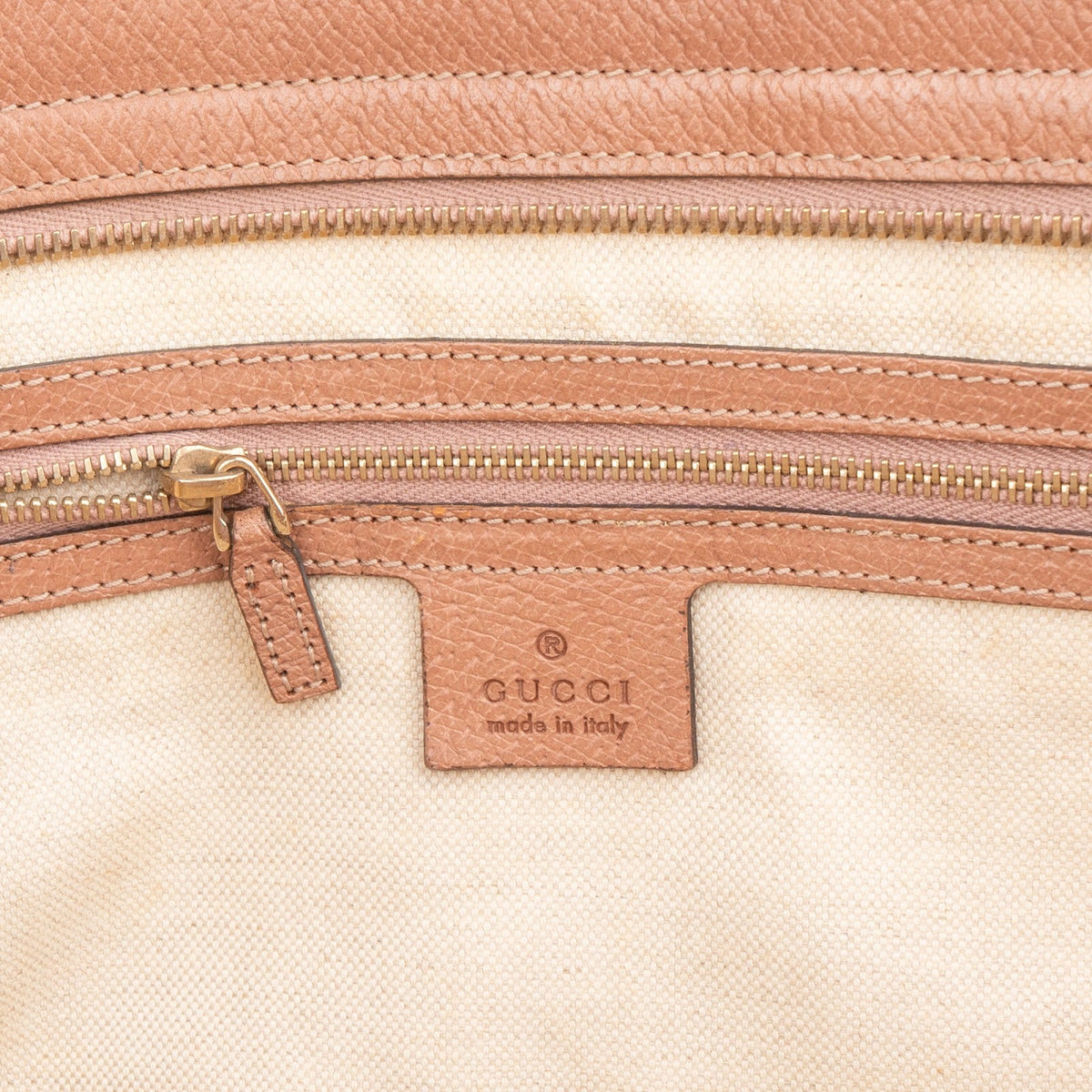 Gucci Monogram GG Bree Shopper Shoulder Bag