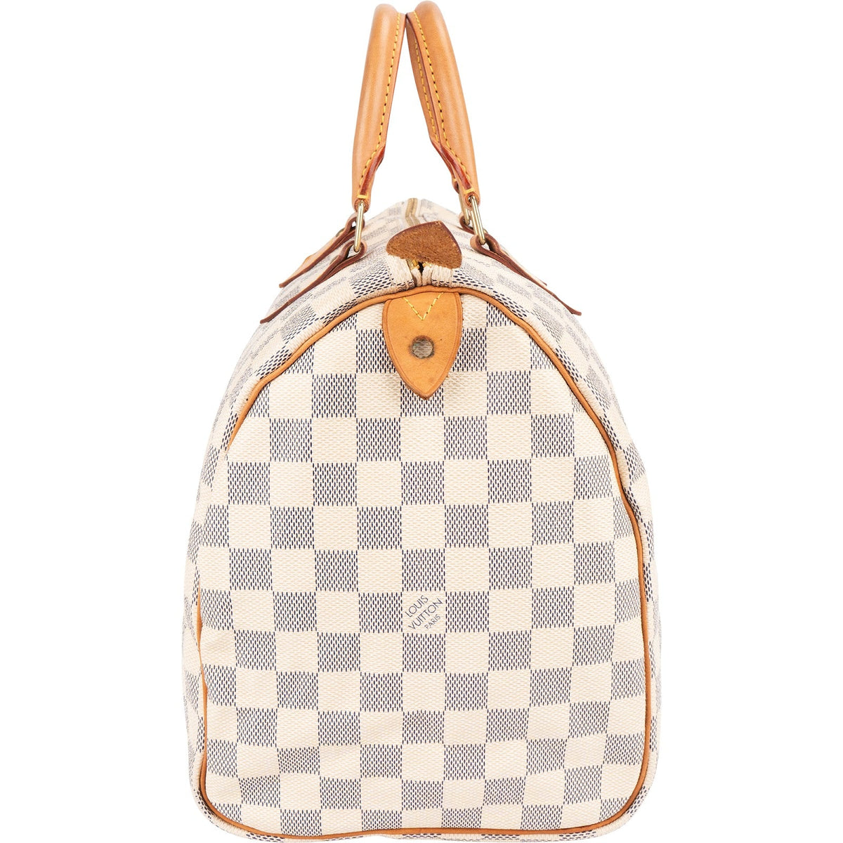 Louis Vuitton Speedy 35 aus Damier Azur Canvas – Ansicht 6