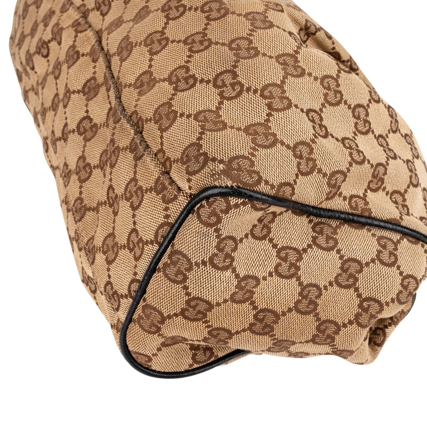 Gucci Monogram GG Canvas Guccisima Leather Sukey Hobo Handbag